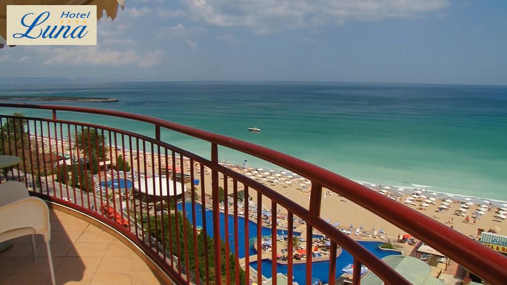 Luna Beach Hotel Golden Sands Exterior foto