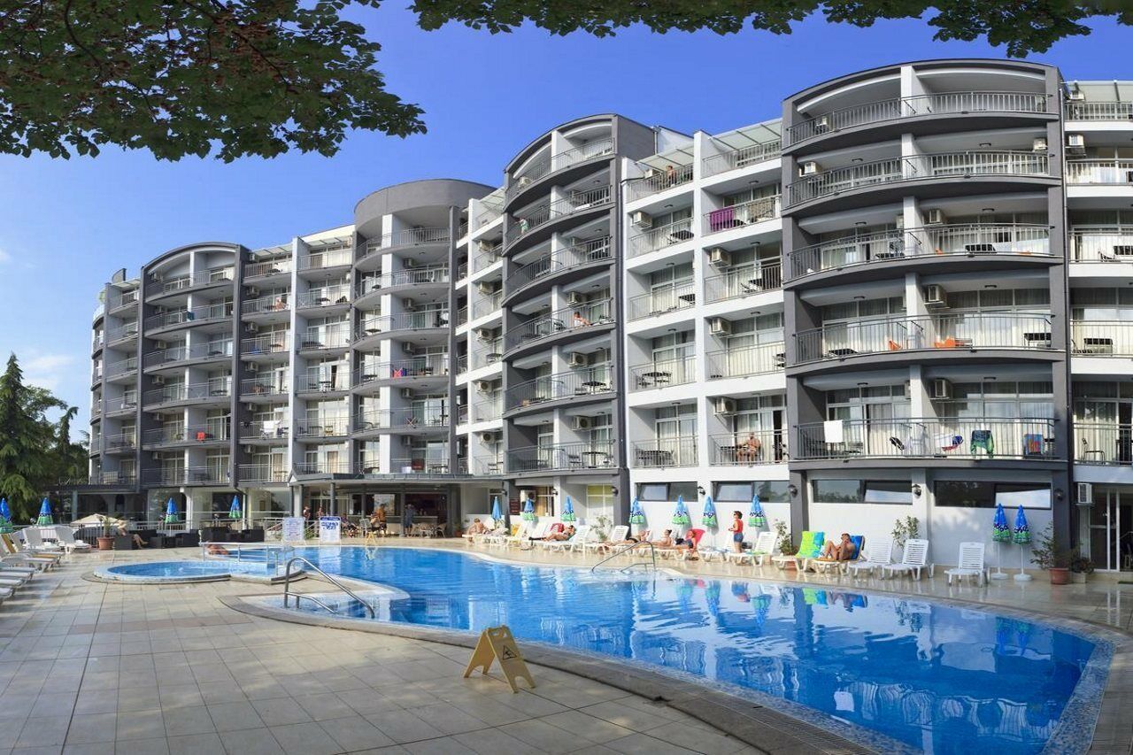 Luna Beach Hotel Golden Sands Exterior foto