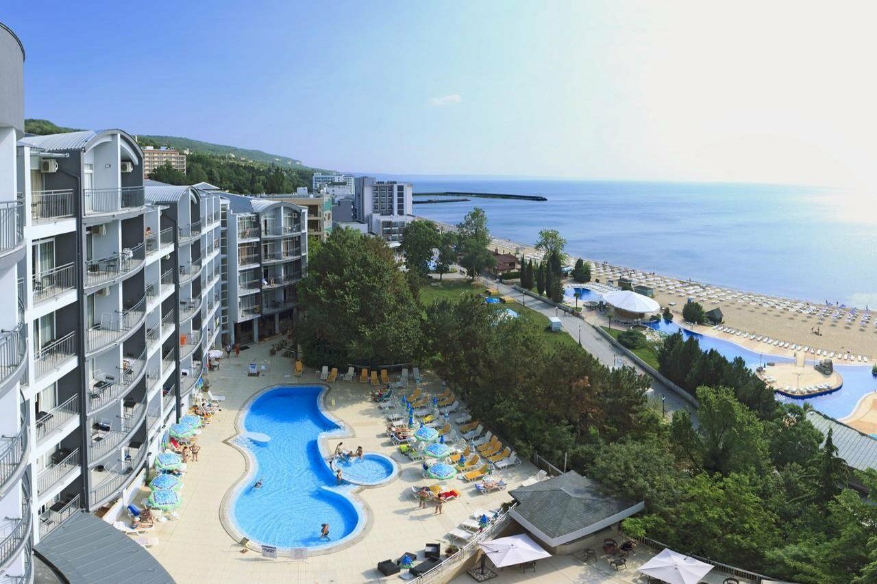 Luna Beach Hotel Golden Sands Exterior foto
